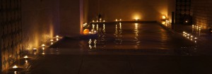 Piscina de agua caliente